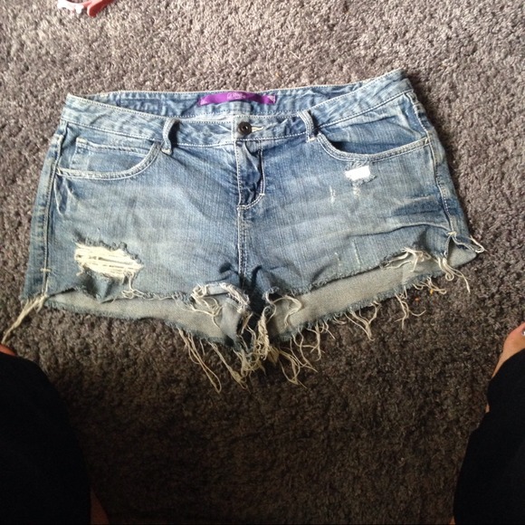 Size 9 'Pink' jean shorts