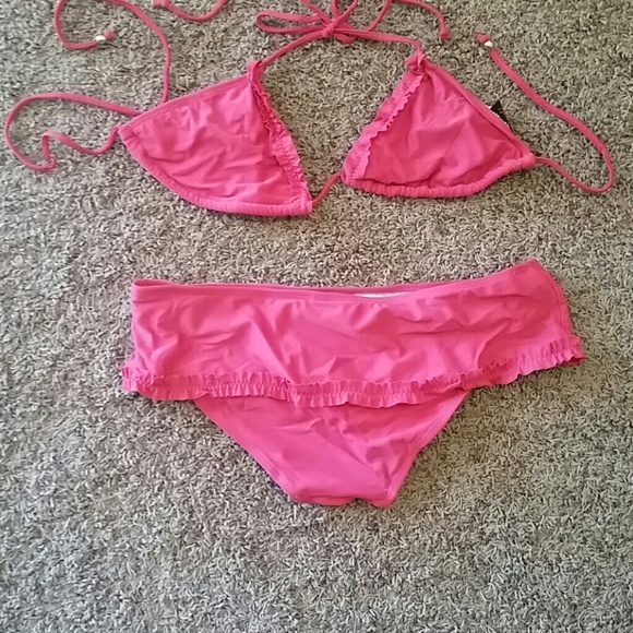Pink bathing suit - Picture 2 of 2