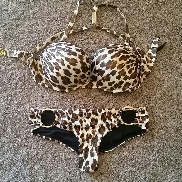VS Leopard print bathing suit