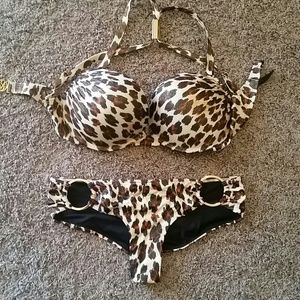 VS Leopard print bathing suit