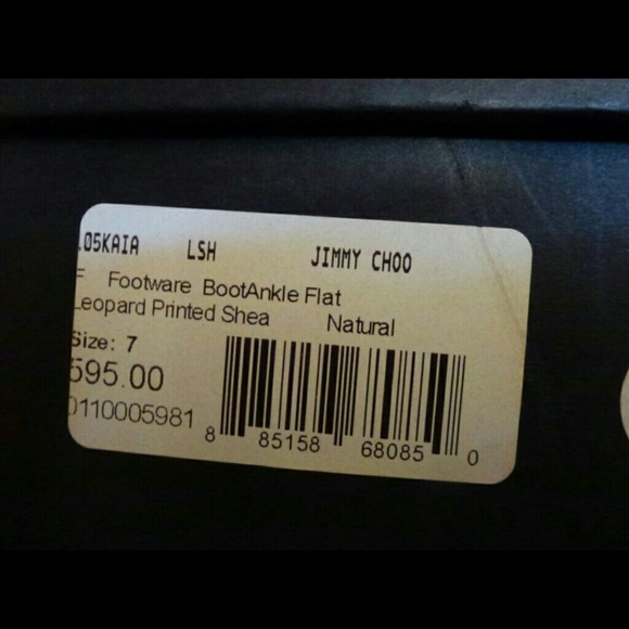 UGG Jimmy Choo leopard printed - Picture 3 of 4