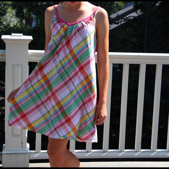 Colorful Plaid Sundress