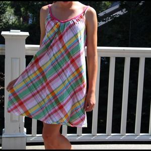 Colorful Plaid Sundress