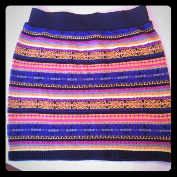 🎉SALE🎉Short fine-gauge sweater skirt