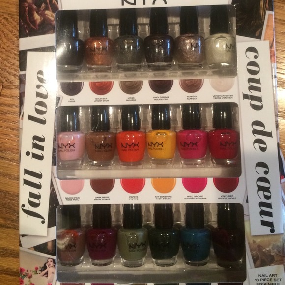 Mini NYX fall polishes