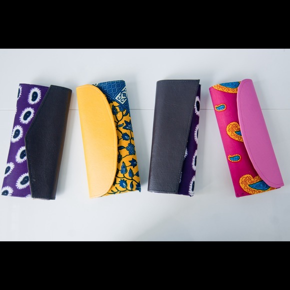 African Print clutches