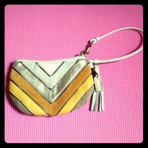 Vintage COACH wristlet