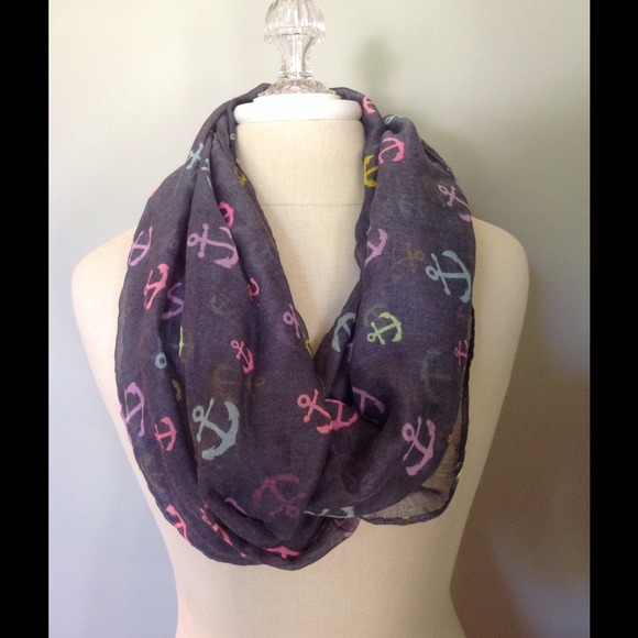 New Anchor Infinity Scarf