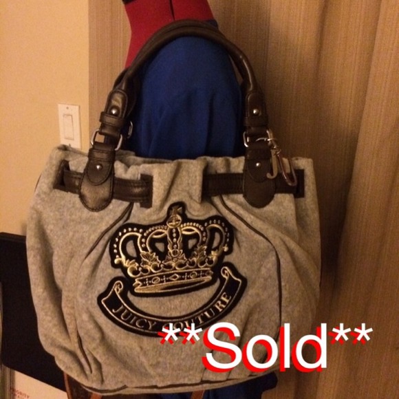Juicy Couture Handbags - Authentic Juicy Couture gray bag. Used