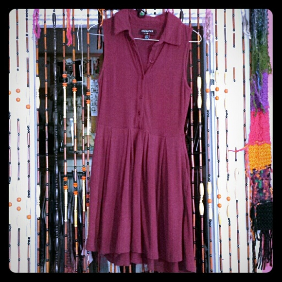 Maroon Dress