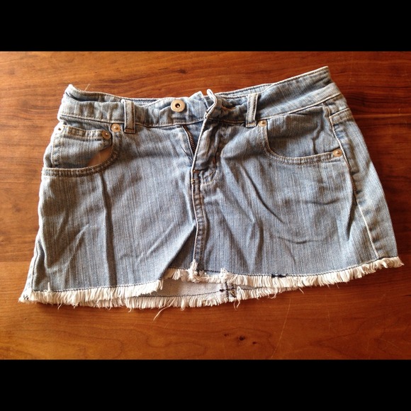Denim mini skirt - Picture 1 of 2