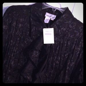 New w/ Tags - Ruffle poet shirt