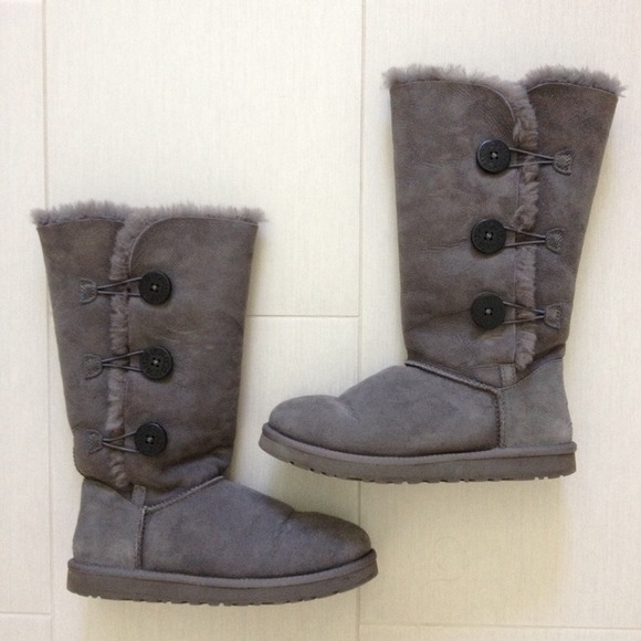 ugg b button grey boots ugg b button grey boots