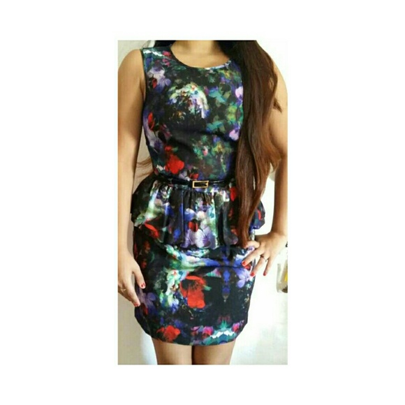 PEPLUM DRESS