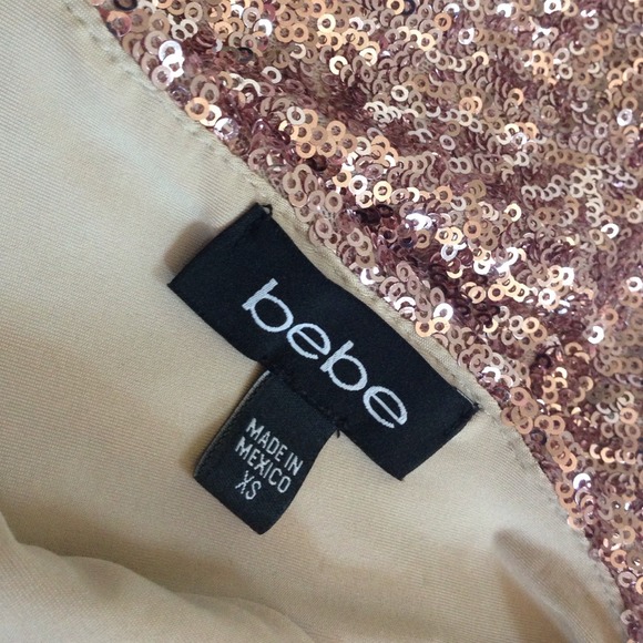Bebe sequin & mesh panel dress - very sexy! XS 💕 - Picture 2 of 4