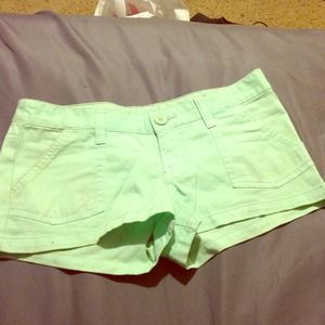 Mossimo supply co. Mint green shorts