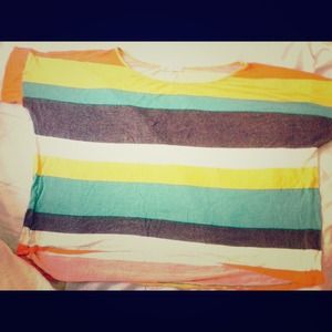 Rainbow Crop Top