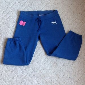 Victoria Secret Capri sweatpants.