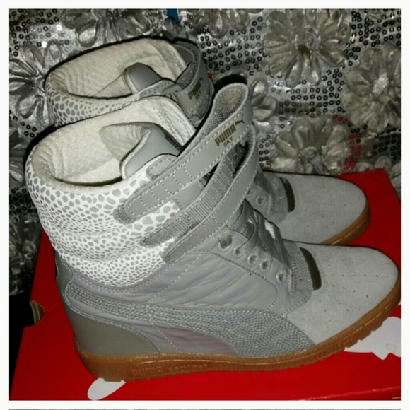 puma sky wedge