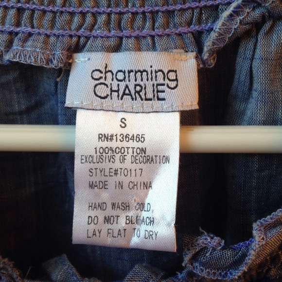 Blue top - Picture 3 of 3