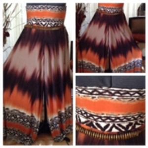 Hippie palazzo pants.