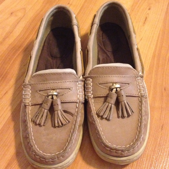 Sperry Top-Sider's w/ tassel and leopard print - Picture 1 of 4