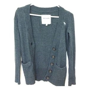 Gray Abercrombie Cardigan