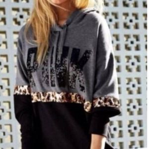 Victoria secret bling boyfriend hoodie