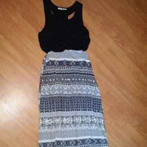 Long maxi dress