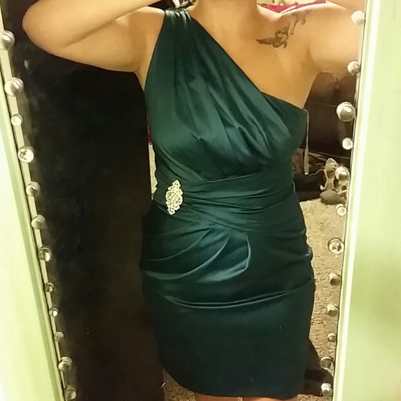 Studio Y teal dress NWT!