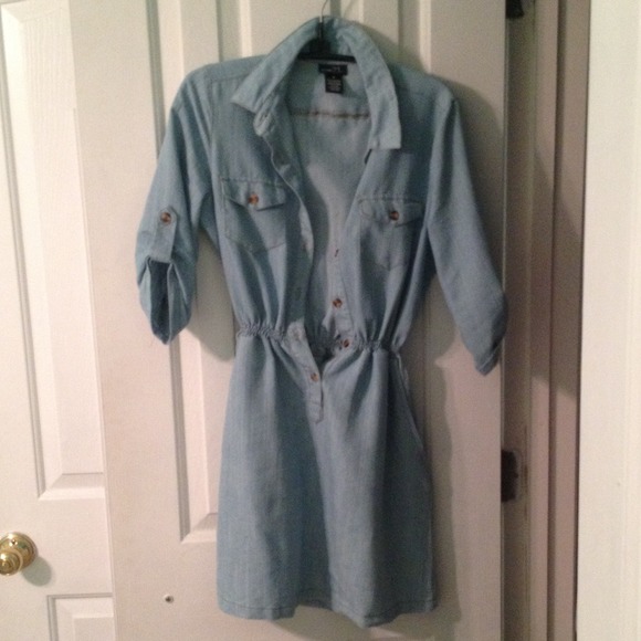 Denim summer dress