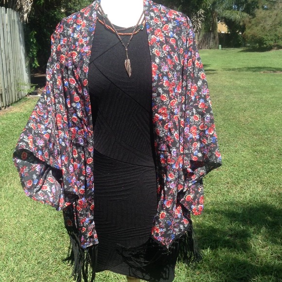 Floral Kimono