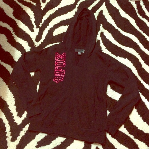 Fox Riders Co. Black hoodie