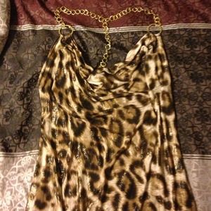 Beautiful leopard dress shirt
