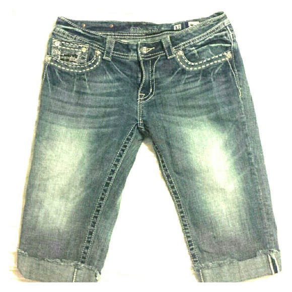 Miss Me Cropped Denim