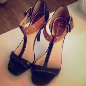 Cole Haan T-Strap heels