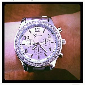 Silver Boyfriend Watch