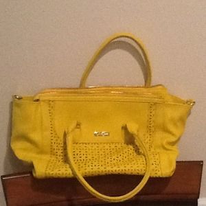 Jessica Simpson leather handbag. Like new.