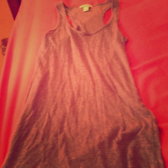 Plain light blue tank top - Picture 1 of 3