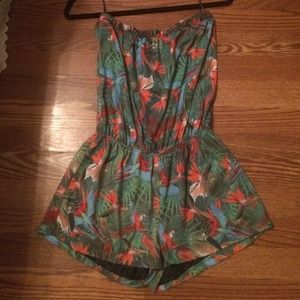 Zara Strapless Romper