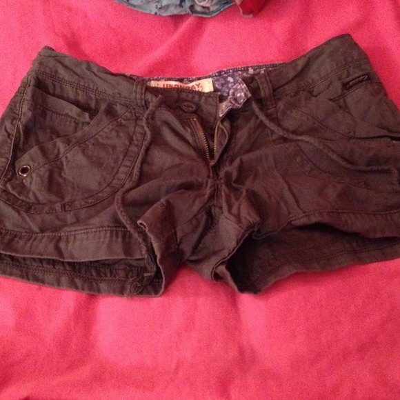 Dark grey shorts