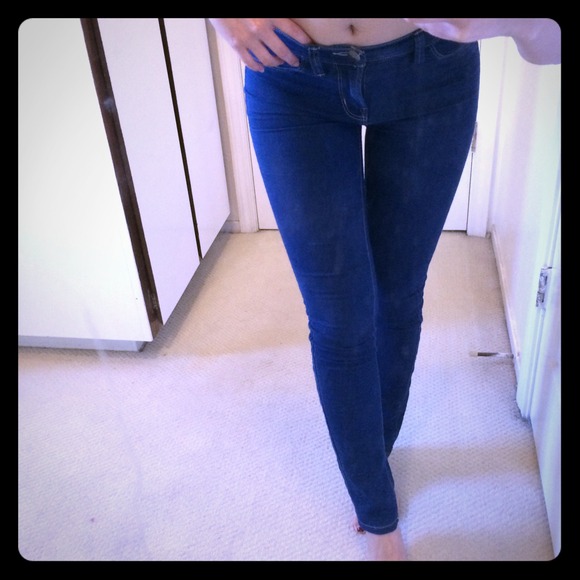 UO Denim Curvy Skinny Leggings