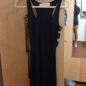 Black cut out maxi dress Black cut out maxi dress