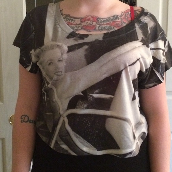Marilyn Monroe Half shirt