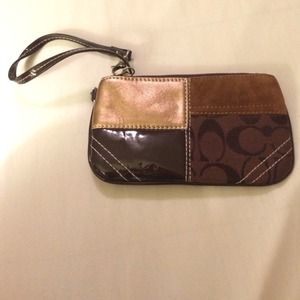 COACH wristlet