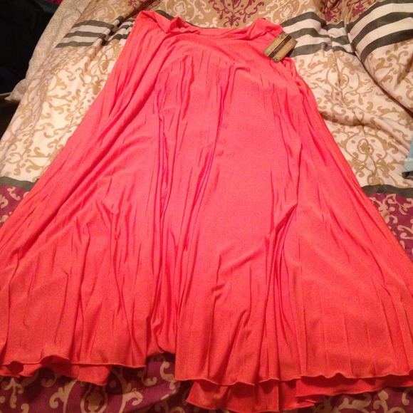 Coral Long Maxi
