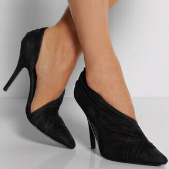 Alexander Wang Marcelia Ruched dOrsay Booties New