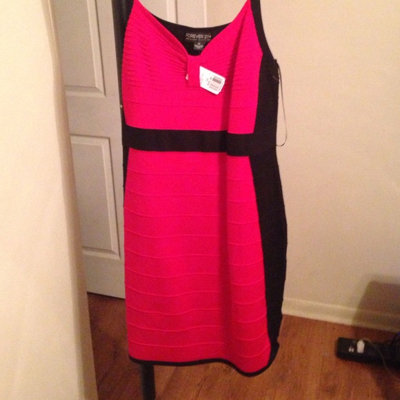 Red BodyCon Party Dress