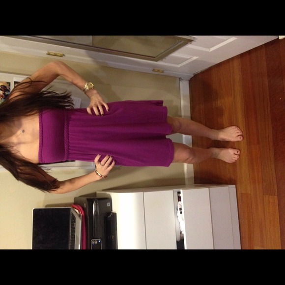 American eagle strapless dress