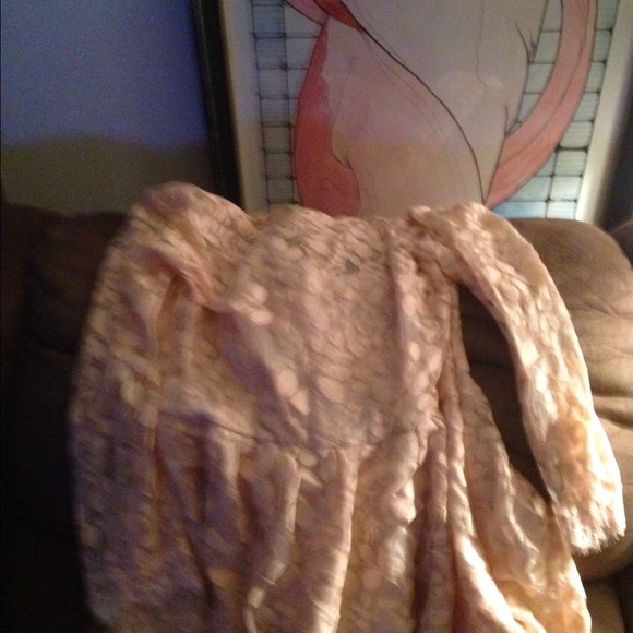 Lace free people dress